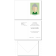 Carte de remerciements deuil A6, 4 pages recto-verso